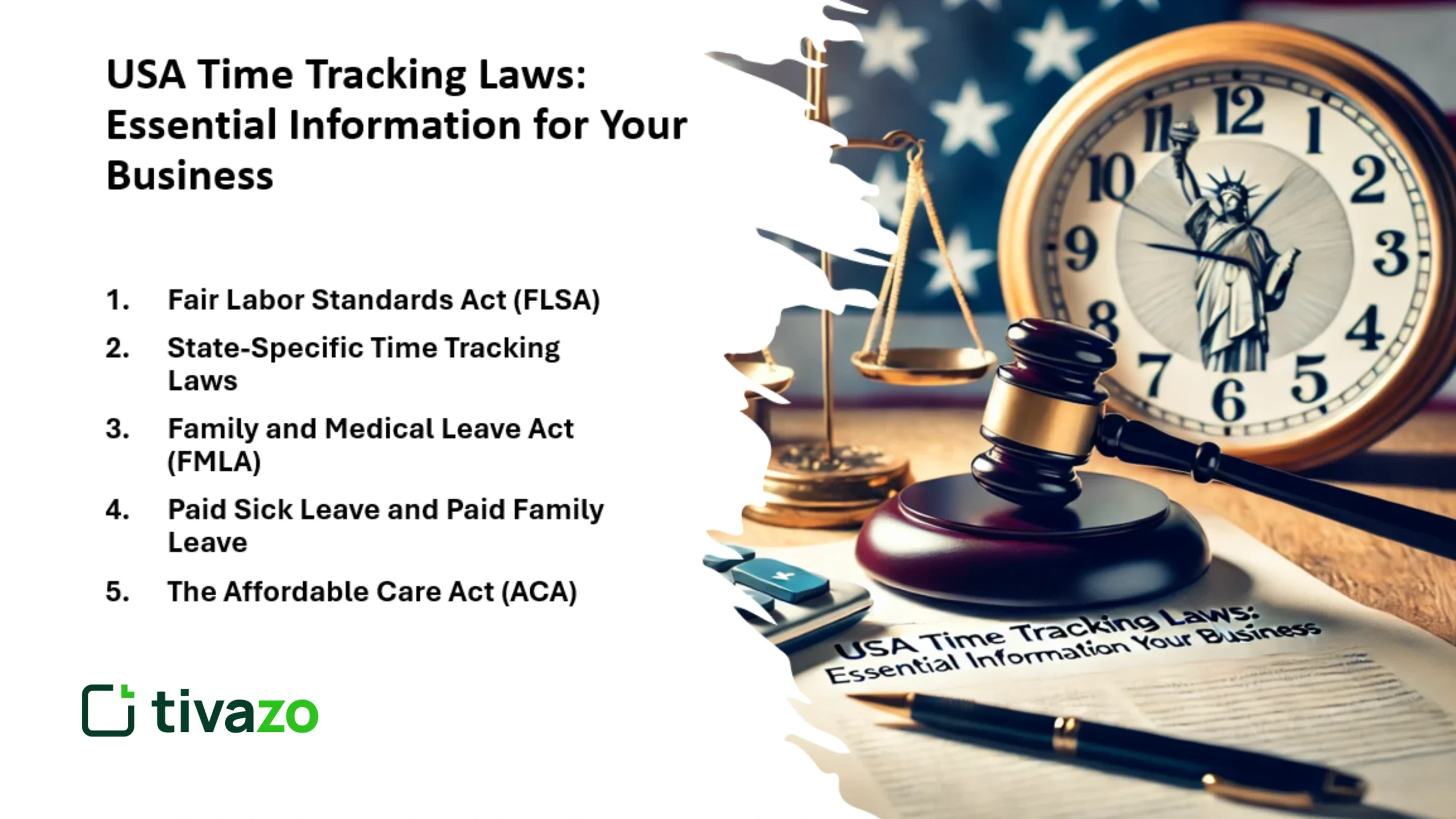 You are currently viewing USA Time Tracking Laws: Essential Information for Your Business