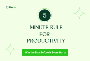 Read more about the article Unlock the Power of the 5 Minute Rule: Win the Day Before It Even Starts